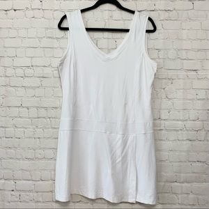Lole White Mini Tennis Dress